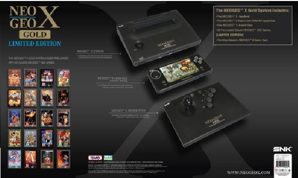 Neo Geo X Gold Limited Edition