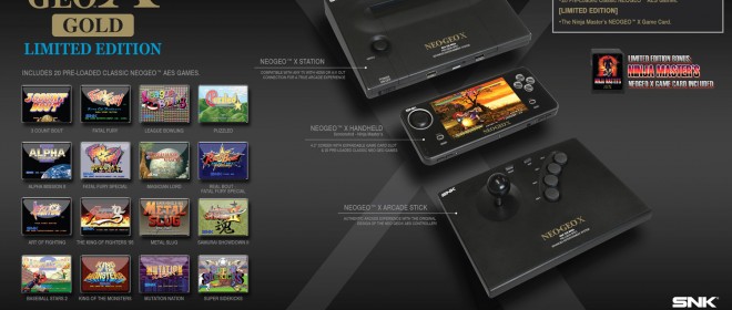 Neo Geo X Gold Limited Edition Blazes Into Stores
