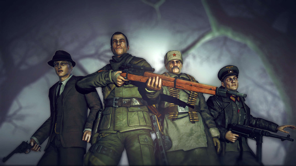 Sniper Elite: Nazi Zombie Army character shot