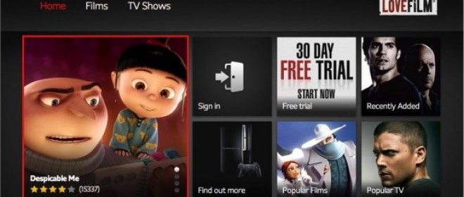 Amazon’s LOVEFiLM’s announcement of an agreement with CBS