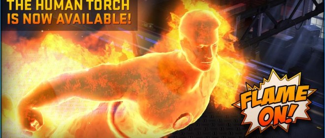 Marvel Heroes Patch Introduces The Human Torch!
