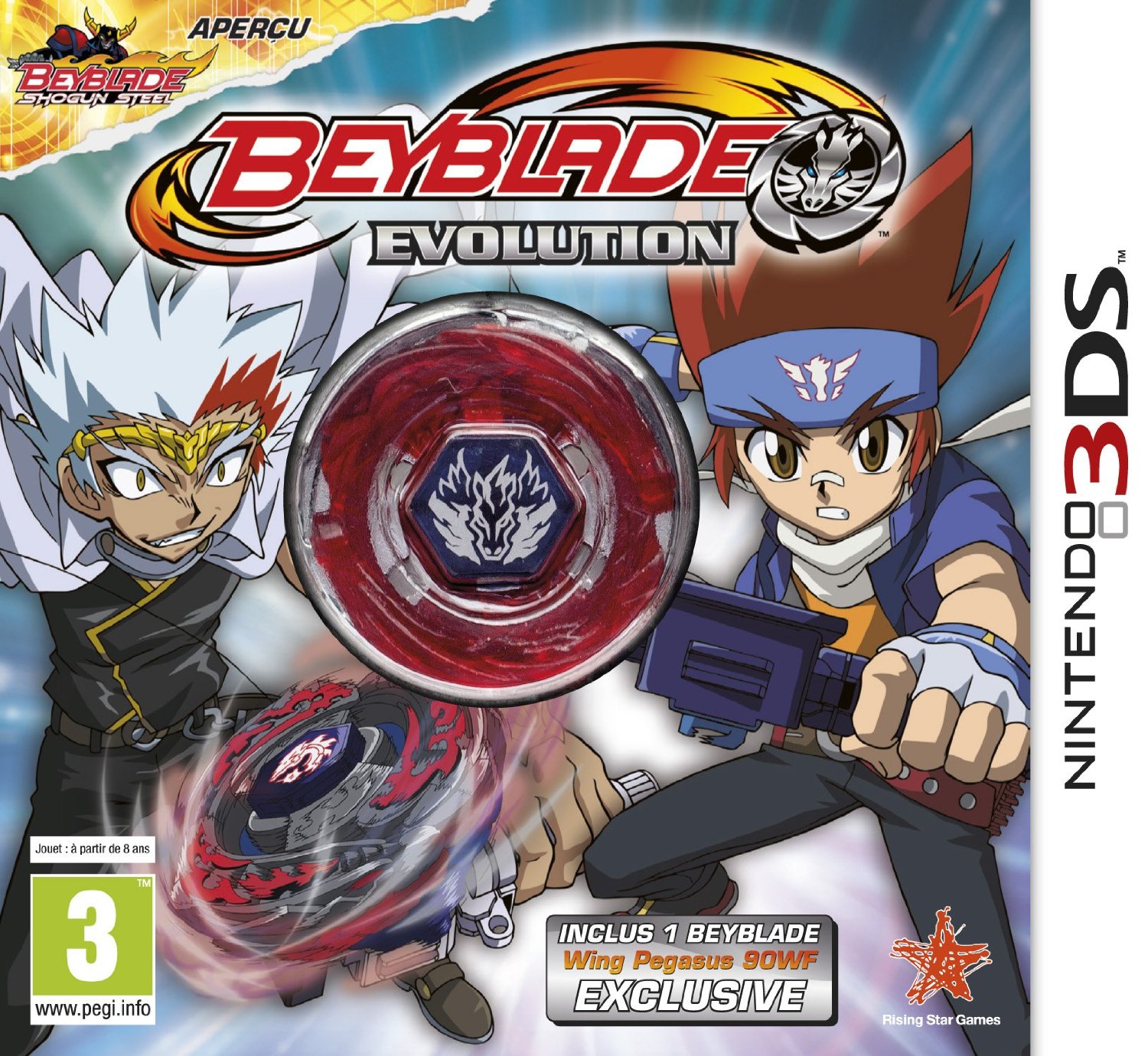 Beyblade Evolution Spins Onto The 3DS