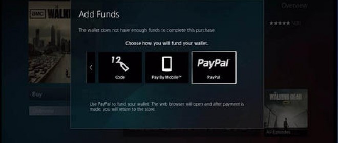Playstation Store Accepts Paypal in U.S.