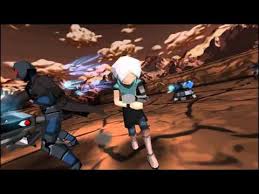 The games graphics are inspired by cyberpunk anime